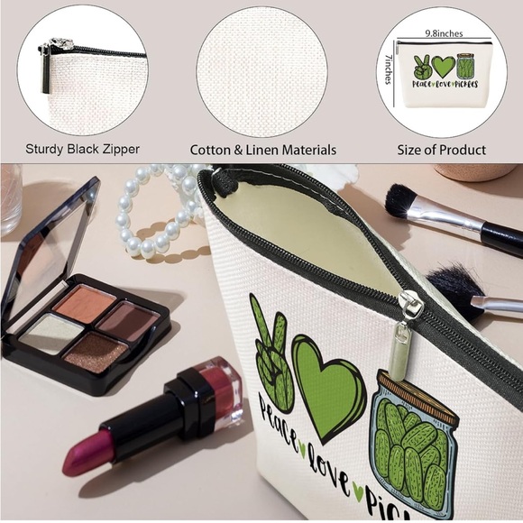 Pickles Makeup Bag bundle of 3 - Picture 2 of 6